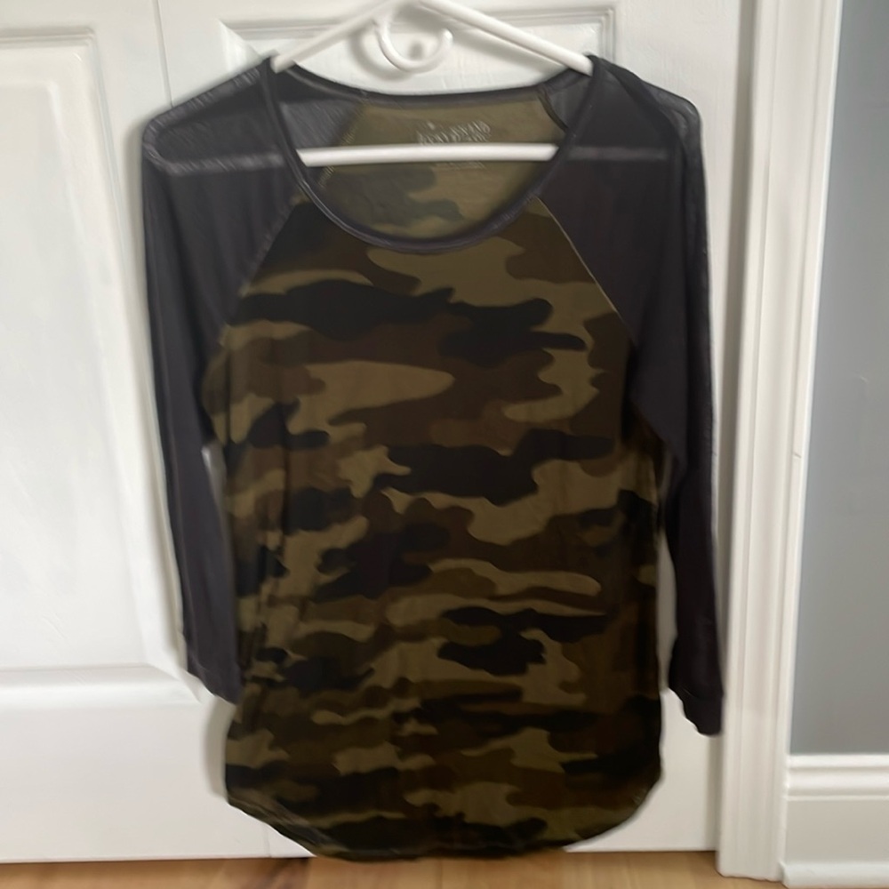 Women’s Lucky Brand Camo Tee